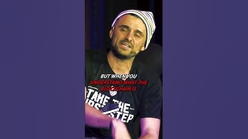 Gary Vee "I think Blockchain is WAY BIGGER than people realise 😱" #shorts