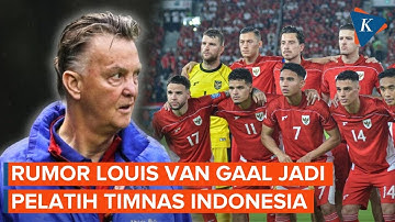 Rumor Louis van Gaal Bakal Jadi Pelatih Timnas Indonesia