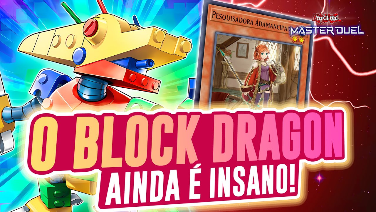 O Block Dragon VOLTOU e deixou Amancipator INSANO! Gameplay YuGiOh