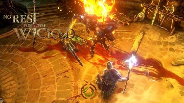 No Rest For The Wicked Playthrough // The Torn Colossus // Part 2 (No commentary)