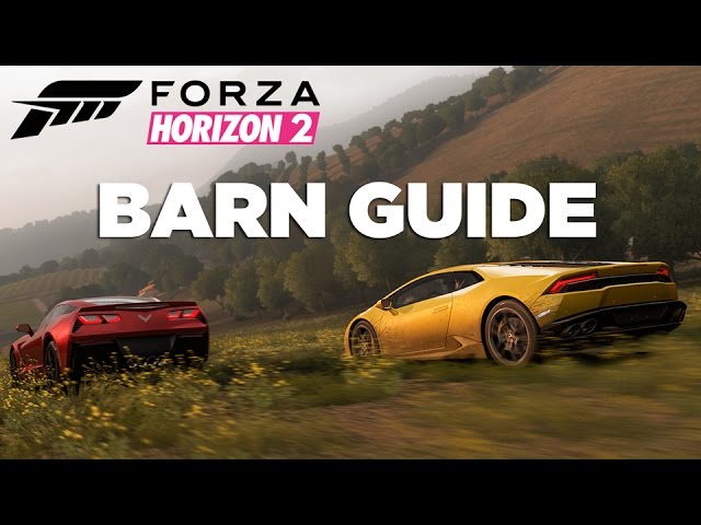 All Forza Horizon 2 Barn Find locations