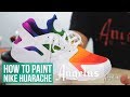Custom Huarache | How to Airbrush a Rainbow Fade | Angelus Paint