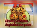 Faciles y Deliciosas Magdalenas con pasas!!