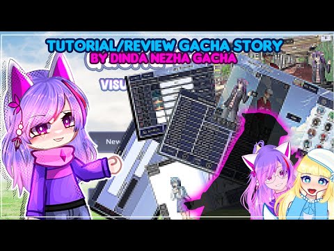 Gacha bisa bikin komik cerita nich😋🔥 || By Dinda Nezha || Gacha Story tutorial Indonesia🇮🇩