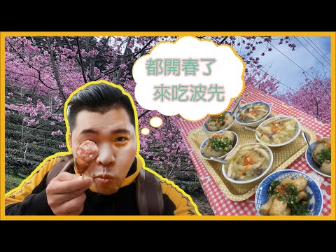 苗栗美食這樣吃！神仙谷沒有神仙但有山有水有櫻花！【無女友就旅遊Vlog】EP.3