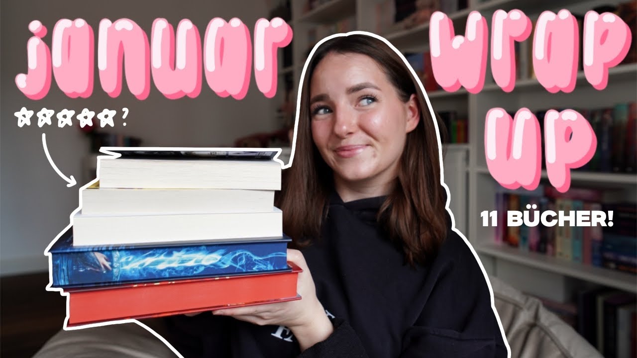 alle 11 bücher, die ich im januar gelesen habe! ✨