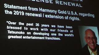 Harmony Gold announces that they renewed all Macross, Southern Cross and Mospeada licenses.