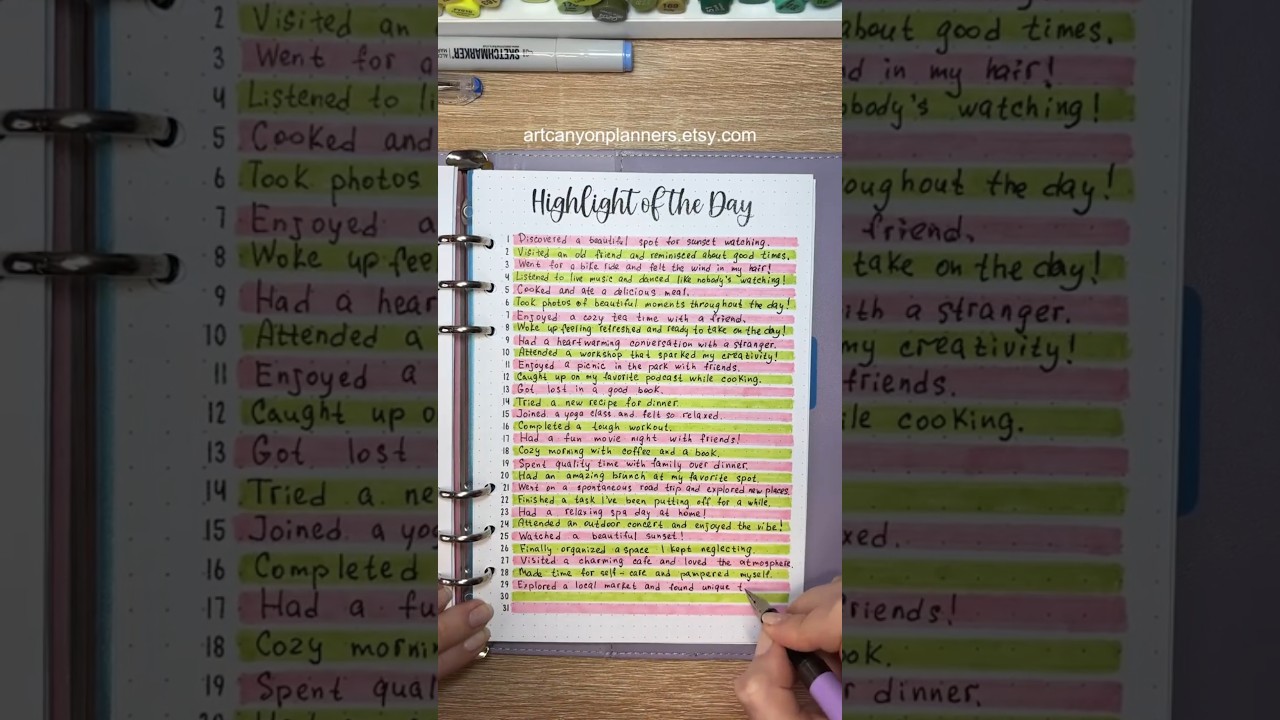 Flip Through My Bullet Journal Layout🥰May 29 