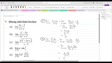 PEMBAHASAN MODUL 4 SCL-MATEMATIKA TPB ITB Part.3 (LIMIT)