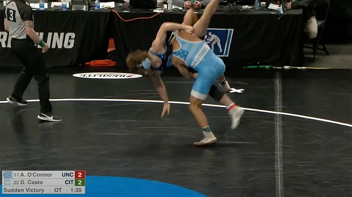 157lbs Dazjon Casto (The Citadel) SV1 Austin O'Con...