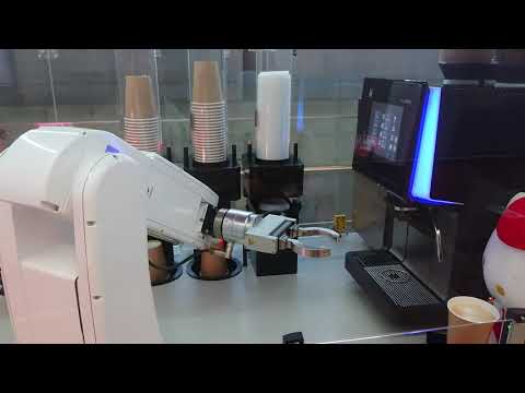 ARM, 機械手臂咖啡機 Robot arm coffee machine (原台北京站案場)