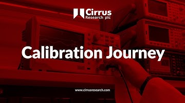 The Cirrus Research Instrument Calibration Journey