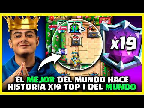 Mohamed Light Makes HISTORY x19 TOP 1 in the WORLD 3748🏅 in Clash Royale