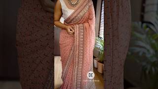 Kareena Kapoor Inspired Saree Pure Georgette Elegance Visual Masterpiece