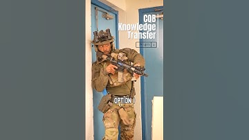 Get Out of The Doorway | CQB Tips #army #lawenforcement #training