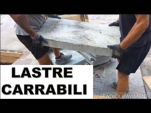 Video: Come si sposta una grande lastra di pietra?