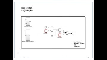 PROJECT ON MATHEMATICAL MODELLING OF SOLAR PV MODULE