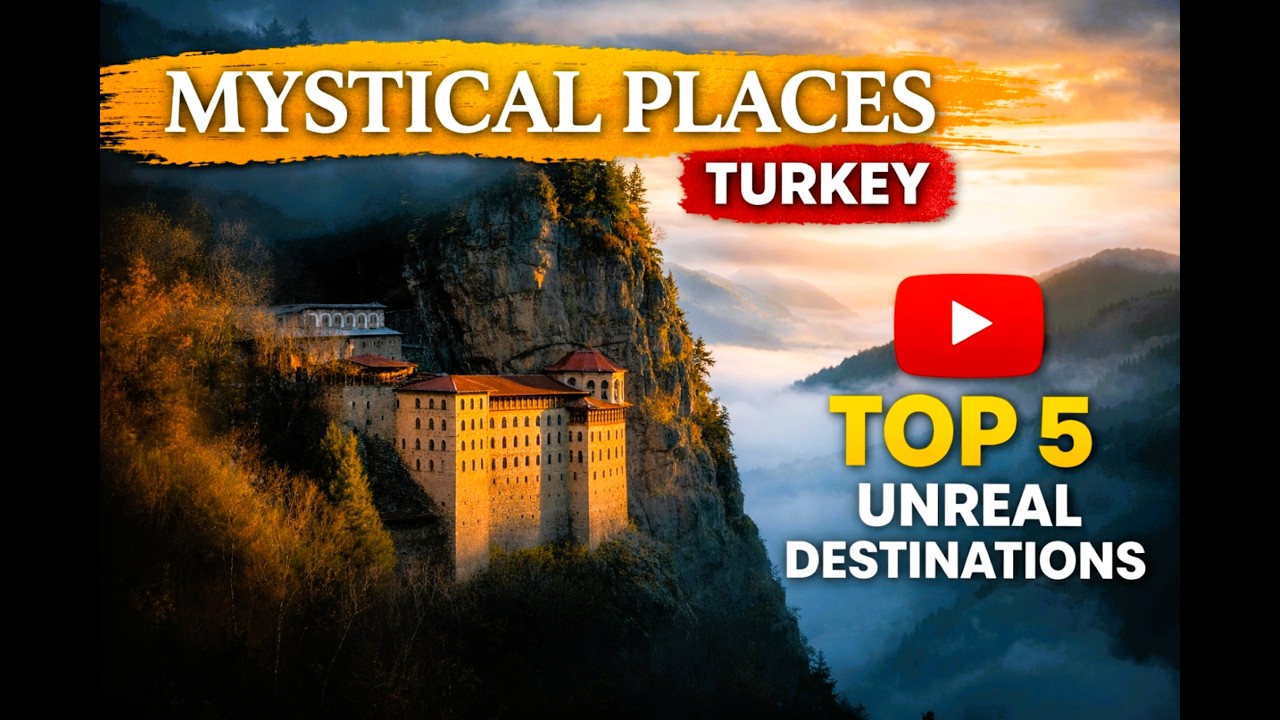 Sümela Manastırı  Bulutların Arasında Gizli Bir Sığınak   Türkiye'nin Gizemli Yerleri