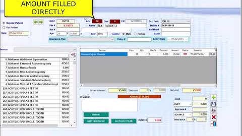 PROMED - How to Make Treatment Plan by Receptionist.