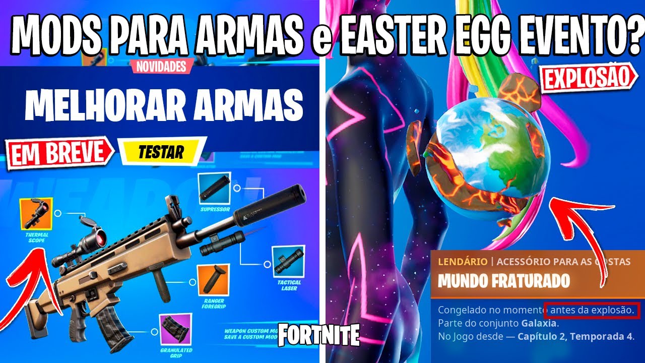 VAZOU! Fortnite deve receber suporte para mods em atualização da Epic Games