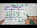 Master the Median Calculation for Grouped Data (Hindi Audio Included) 📊 | Easy Formula Explained