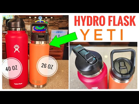 Yeti Vs Hydro Flask Water Bottle Comparison