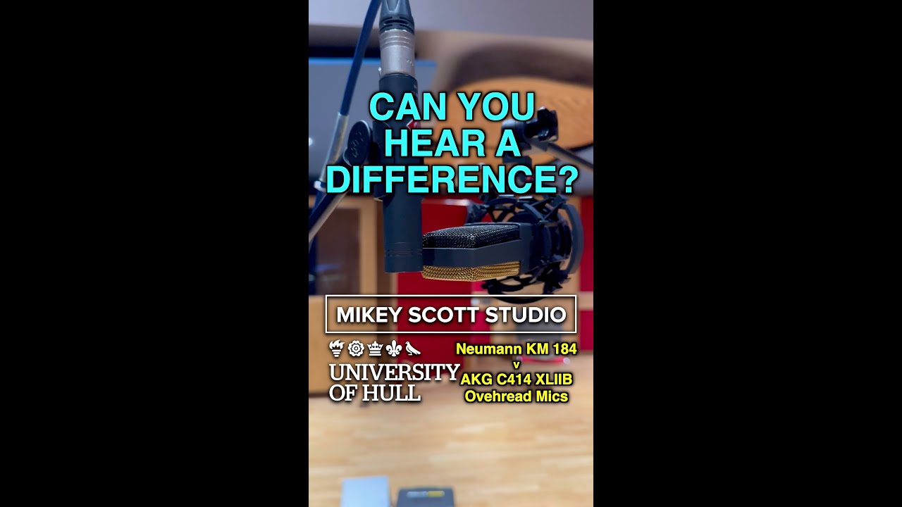 Смотреть «Mic Shootout 🎙 Neumann KM184 vs AKG C414XLII – Spaced Pair on Mapex Mars Kit | Hear the Difference?» на YouTube Смотреть «Mic Shootout 🎙 Neumann KM184 vs AKG C414XLII – Spaced Pair on Mapex Mars Kit | Hear the Difference?» на YouTube