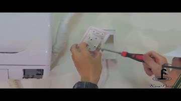 Cách lắp đặt máy bơm nước ngưng điều hòa Kingump Water Genius 6M và Small Hippo