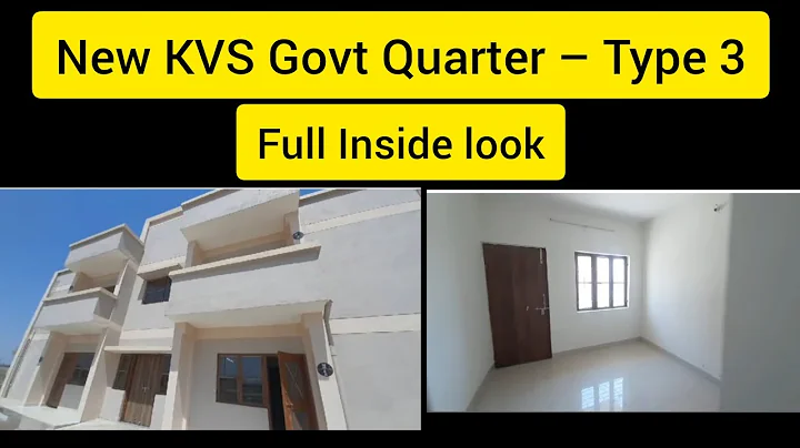 Newly Built KV Type-3 Quarter Tour | Full Inside House Tour | Kendriya Vidyalaya Staff Accommodation