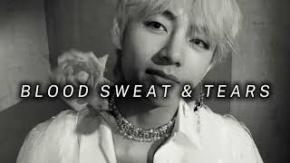 bts – blood sweat & tears (slowed   reverb)