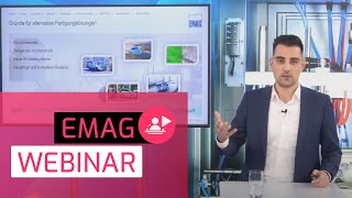 Webinar @ EMAG: Mit elektrochemischer Metallbearbeitung (ECM) neue Wege in der Fertigung gehen