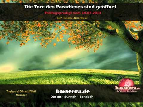 'Aasim Abu Yunus - Die Tore des Paradieses sind geöffnet