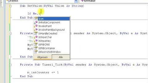 Tutorial: Threadsicherer Timers.Timer mit VB.NET
