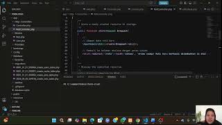 TUGAS PEMROGRAMAN WEB!!! Membuat Form CRUD (Etalase Roti) menggunakan Framework Laravel