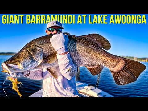 Trophy Barramundi at Lake Awoonga — Ticking Off a Personal Goal on the JerkFly