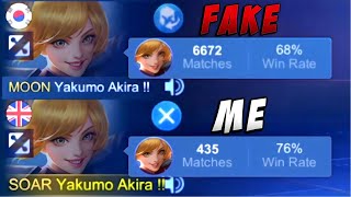 I MET MY FAKE SELF IN RANKED GAME!! (6K MATCHES FANNY!) screenshot 2