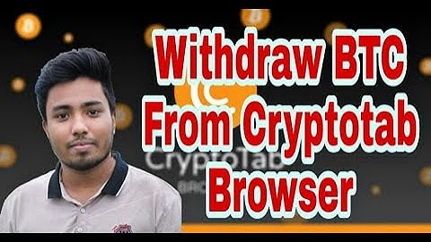 ✅ How to Withdraw BTC from Cryptotab Browser | Live Payment Proof - Tech BD Official
