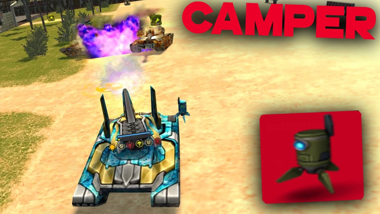 The Craziest Defensive Drone in Tanki Online