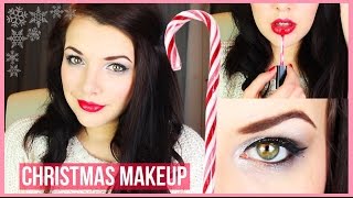 Christmas Makeup Tutorial ♡ | Cherry Wallis
