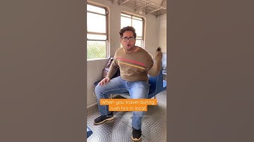 Travelling in Mumbai Local | Srivalli Song | Pushpa | Srivalli Hook Step | ECA #srivalli #pushpa