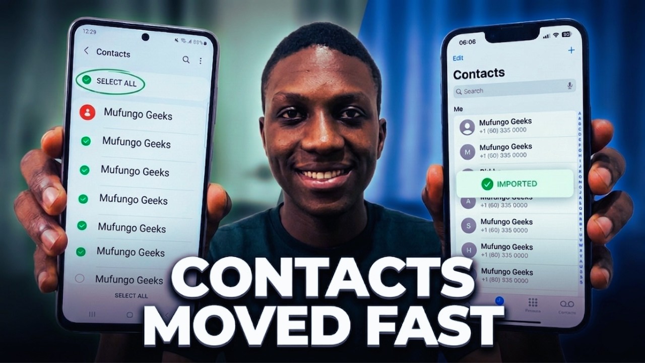 How to Transfer Contacts from Android to iPhone (NO RESET!) - 2026