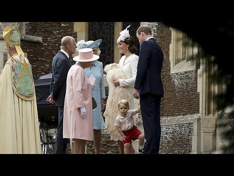 Видео: Принцесса Шарлотта Крещение