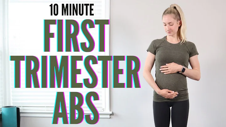 10 Minute First Trimester Prenatal Abs and Core Workout - strengthen your core for pregnancy