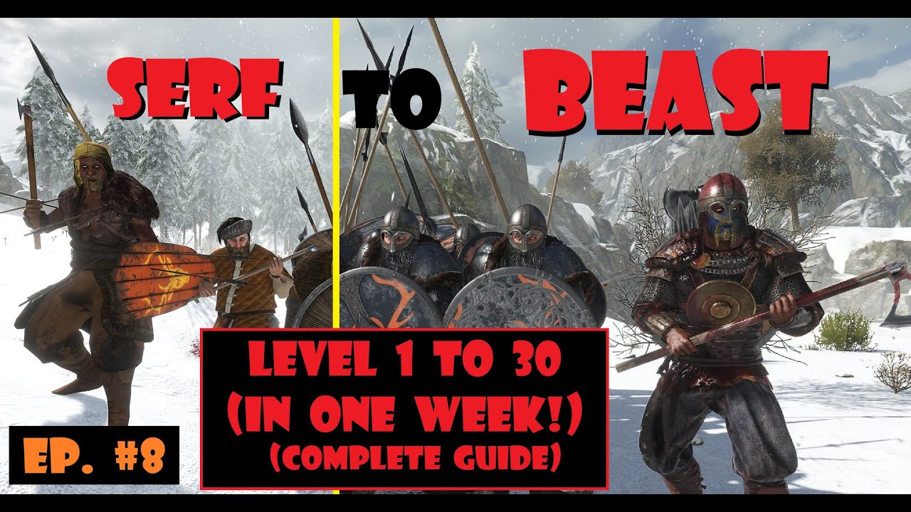 Powerlevel your Bannerlord BEAST TWO-HANDED skills(not an exploit!), and build the ULTIMATE NORD!
