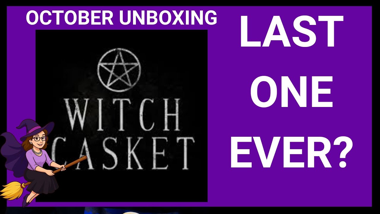 Ведьмина шкатулка Октябрь 2025 - Моя последняя шкатулка.