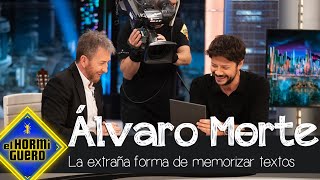 Álvaro Morte explica su curiosa forma de memorizar los textos en La Casa de Papel - El Hormiguero