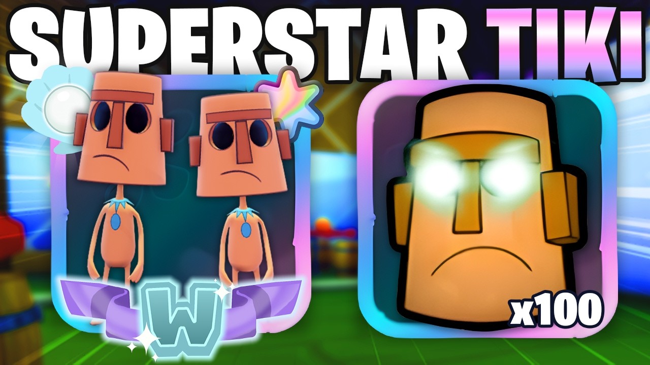 can i get the #1 SUPERSTAR Tiki Aliens? (Spongebob TD)