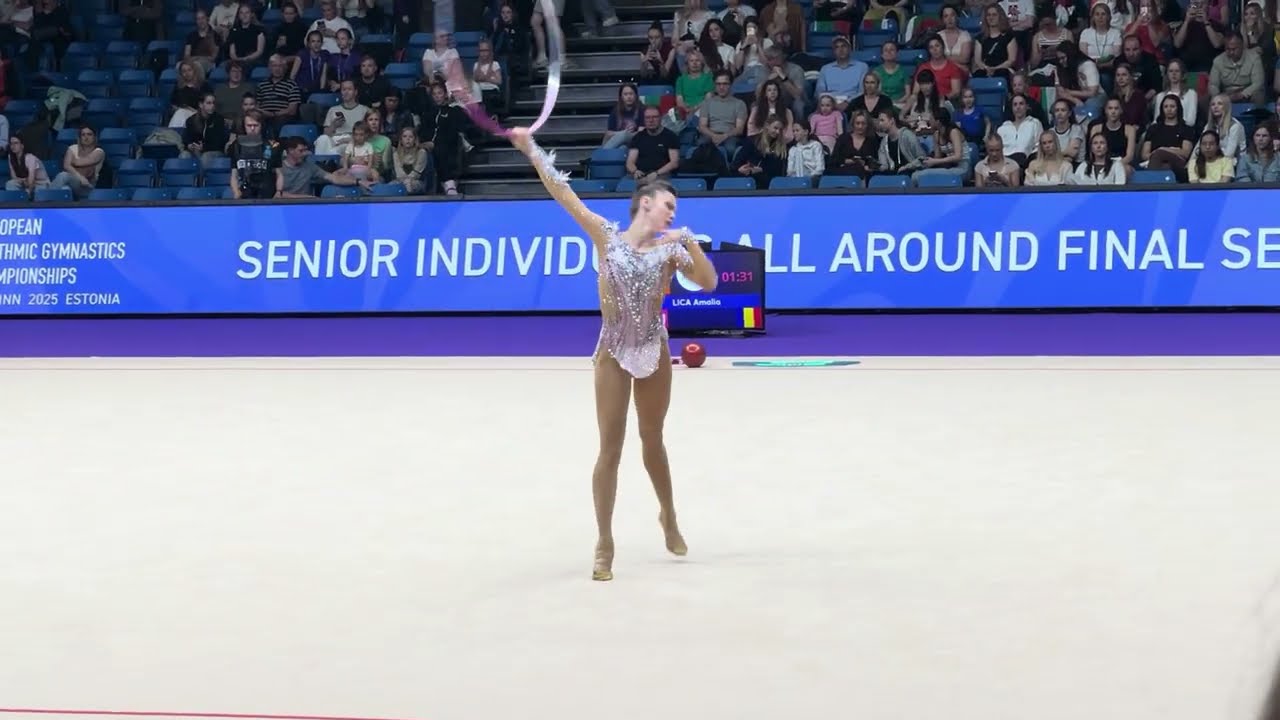 European Rhythmic Gymnastics Champions 2025- Andreea Verdes (ROU) All-around Final Hoop