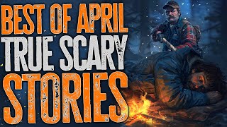 15 Hours of True Horror Stories | Best of April Compilation | Black Screen | Ambient Rain Sounds