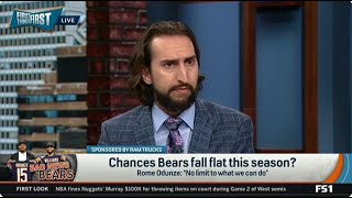 First Things First | Nick Wright HEATED, Caleb & Chicago Bears Will Be In The NFC CHAMPIONSHIP Game